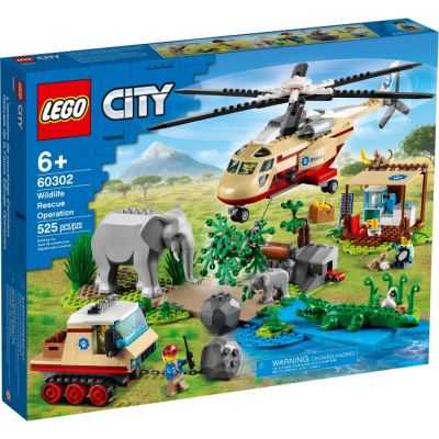 LEGO CITY L'opération de sauvetage des animaux sauvages 2021